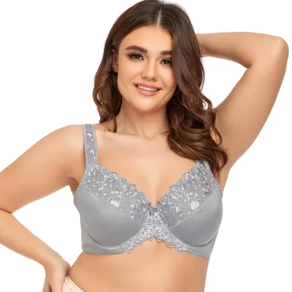 Full Coverage Plus size Underwire Bra - Image 15