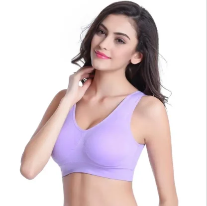 Fitness Bralette with Breathable Fabric - Image 9
