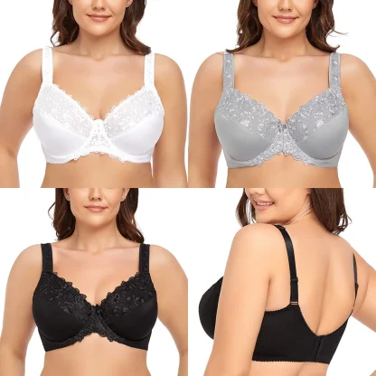 Full Coverage Plus size Underwire Bra - Image 8