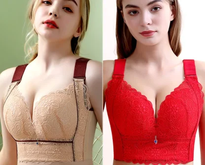 Corset Lace Bralette with Wide Strap - Image 8