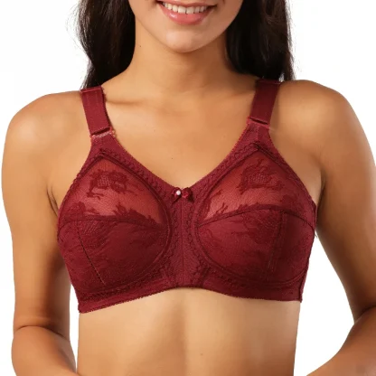 Wire Free Sexy Bra for Plus Size - Image 5