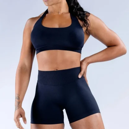 Sports Bralette with Halter Neckline - Image 11