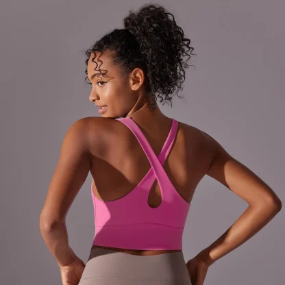 Sexy Bralette with Criss-Cross Back Design - Image 14
