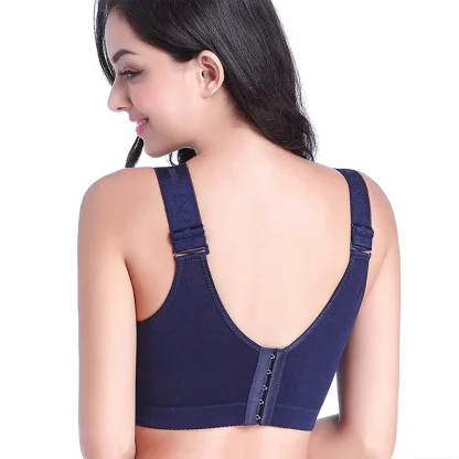 V-neck Lace Bralette with Pendant Decor - Image 3