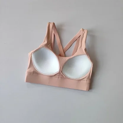 Comfy Sports Bralette with Mutli Strap Back - Image 6