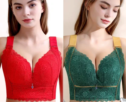 Corset Lace Bralette with Wide Strap - Image 13
