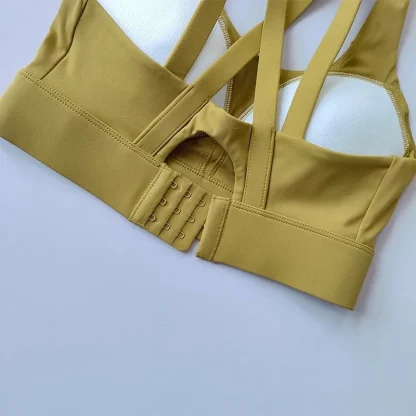Comfy Sports Bralette with Mutli Strap Back - Image 5