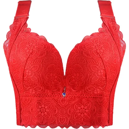 Corset Lace Bralette with Wide Strap - Image 5