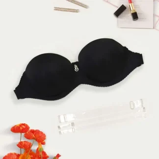 Strapless Bra with Invisible Back Strap