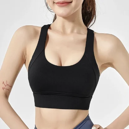 Comfy Sports Bralette with Mutli Strap Back - Image 7