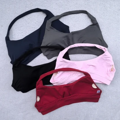 Sports Bralette with Halter Neckline - Image 3