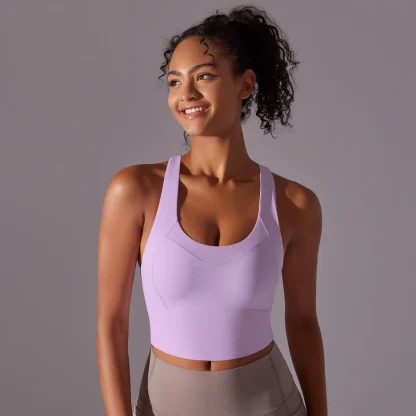Sexy Bralette with Criss-Cross Back Design - Image 3