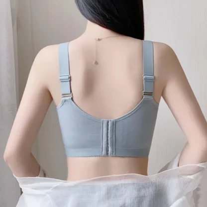 Full Cup Bralette with Lace Design - Image 2