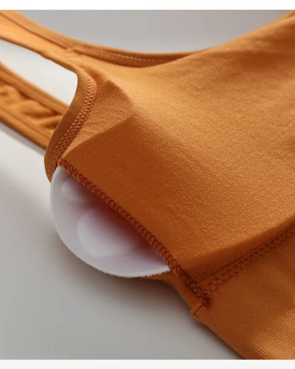 Wire Free Seamless Solid Bralette - Image 9
