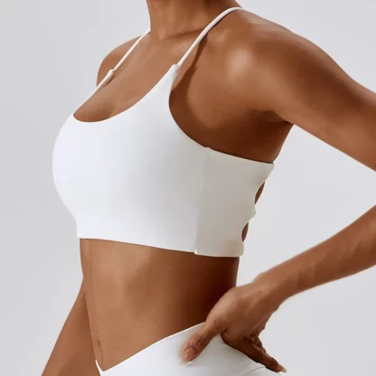 Strappy Back Bralette for Workout - Image 5