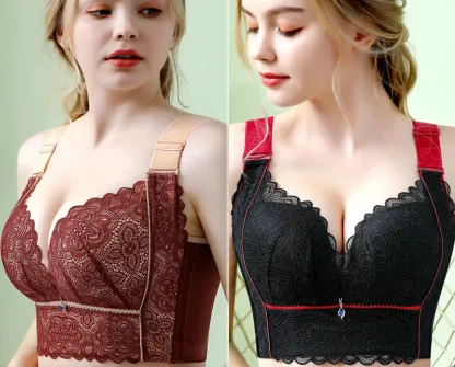 Corset Lace Bralette with Wide Strap - Image 14