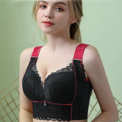 Corset Lace Bralette with Wide Strap - Image 6