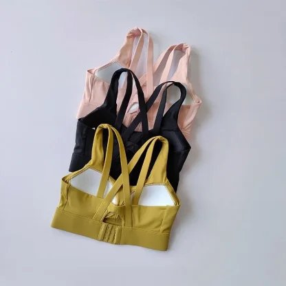 Comfy Sports Bralette with Mutli Strap Back - Image 12