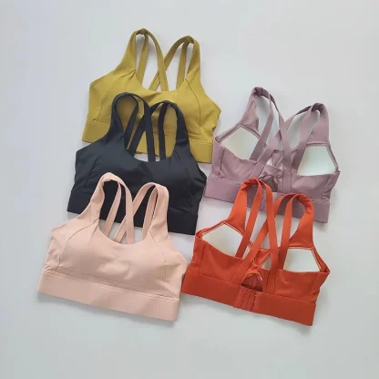 Comfy Sports Bralette with Mutli Strap Back - Image 11
